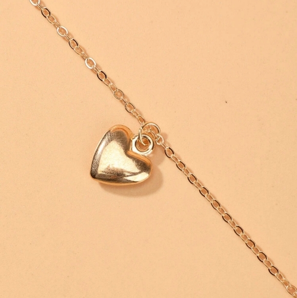 *Blaire* Heart Pendant Necklace - Picture 4 of 5
